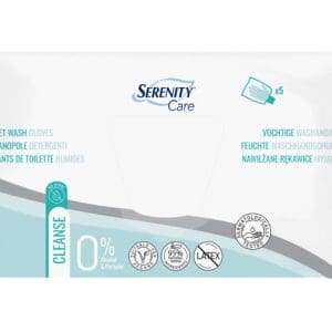 Gant de toilette humide SERENITY CARE sans parfum